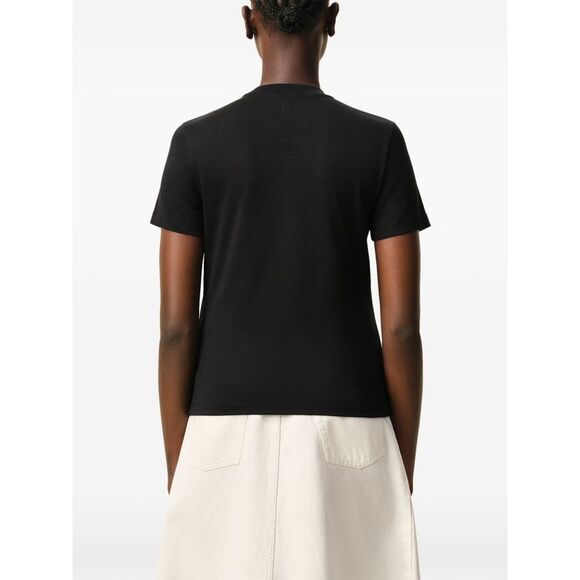 Ami Paris Women's T-Shirts And Polos Black - Picture 5 of 5